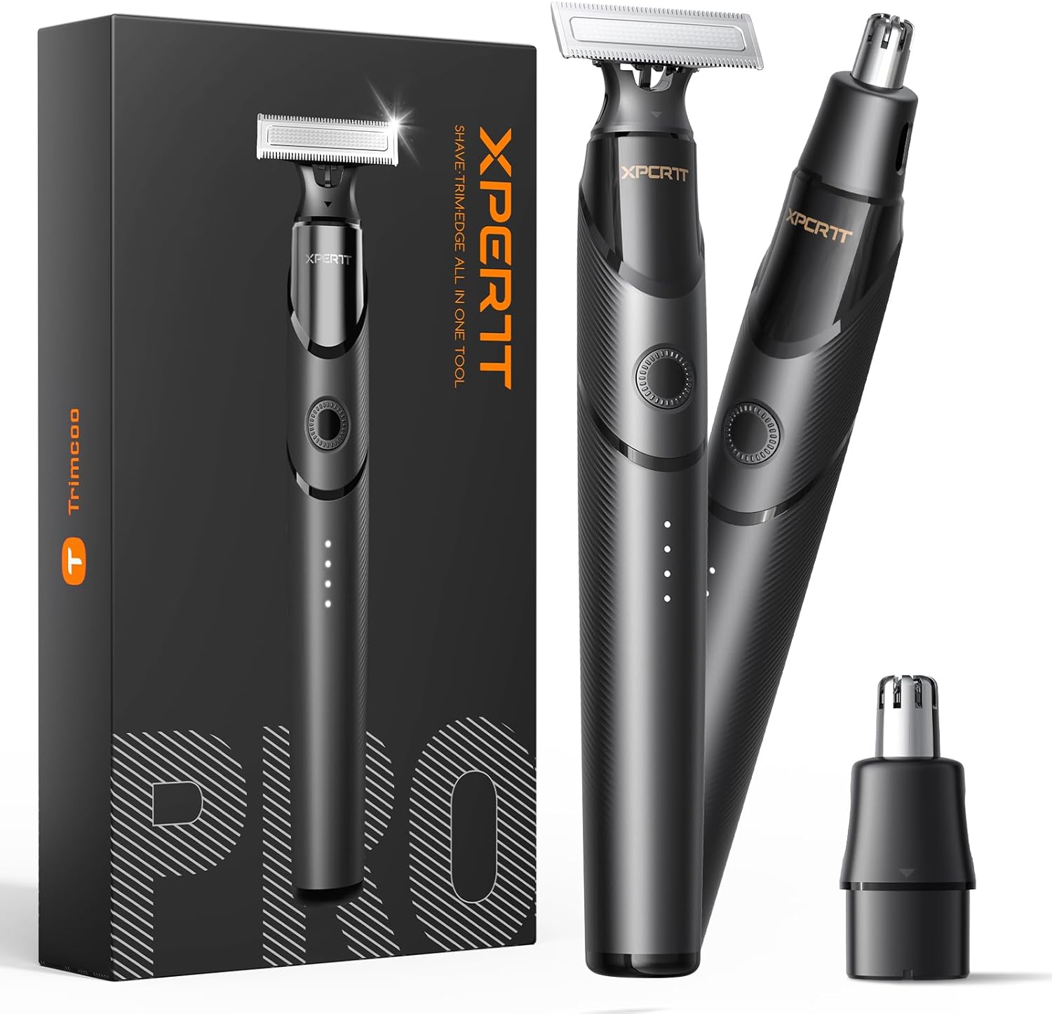 Trimcoo [2025 Upgraded] Body & Nose Hair Trimmer Kit - Everyday Use - image 1