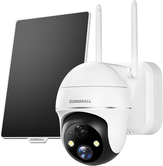 ZUMIMALL Solar Security Cameras Wireless Outdoor - Everyday Use - image 1