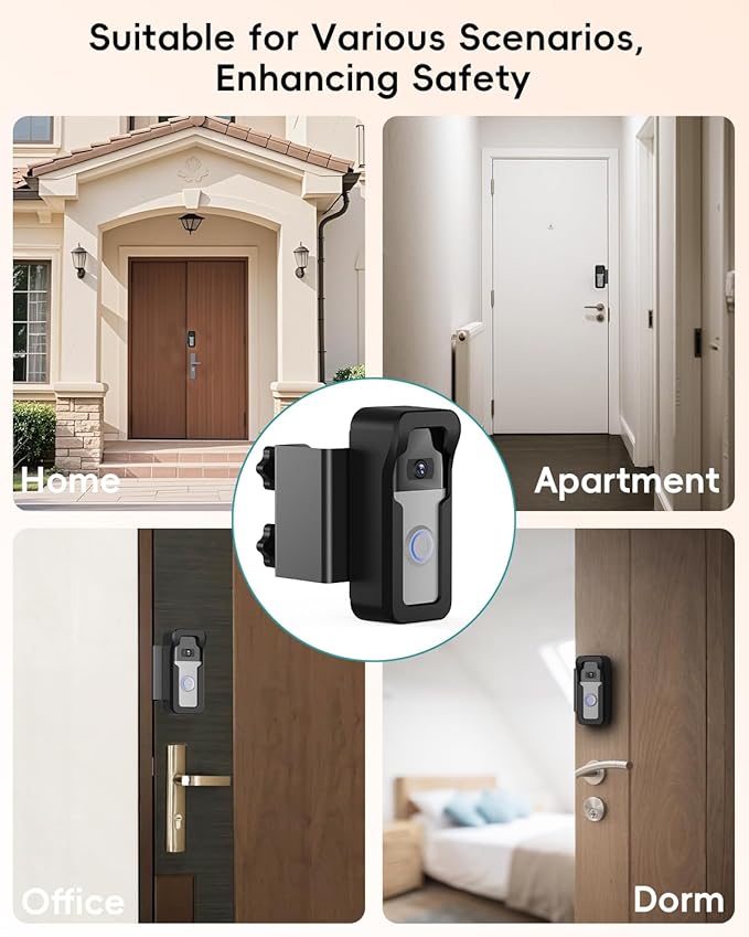 ZUMIMALL Anti-Theft Video Doorbell Mount - Comfort & Support - image 7