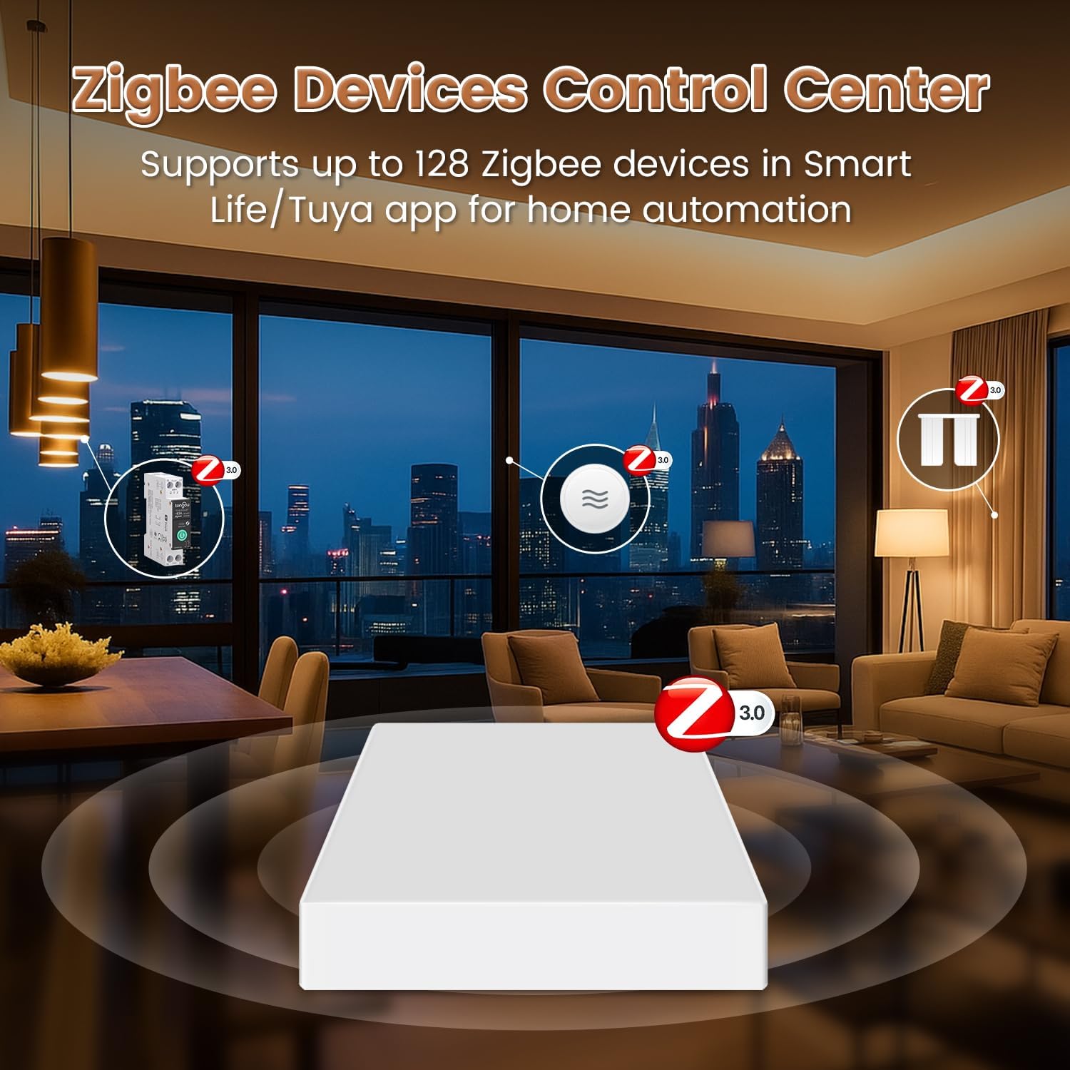 TONGOU Zigbee 3.0 Smart Home Wired Hub/Gateway - Everyday Use - image 3