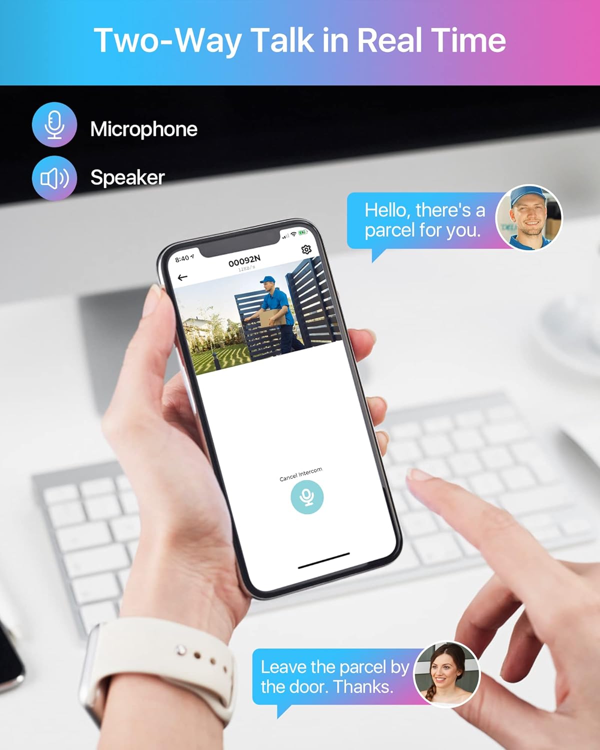 ZOSI 4K PoE Security Camera System with Spotlight,8 Ports 16CH 8MP NVR - image 4