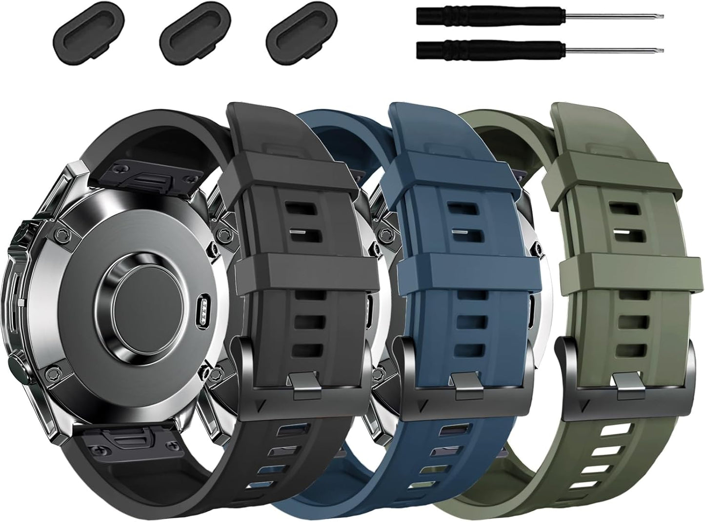 ZPJPPLX 26mm Compatible with Garmin Fenix 8 AMOLED 51mm/7X Pro/6X - image 6