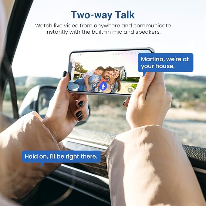 Guggre 1080P Wireless Video Doorbell Camera, AI Human Detection - image 4