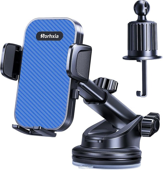 Rorhxia [Military-Grade 3-in-1 Blue Phone Holders for Your Car - image 1