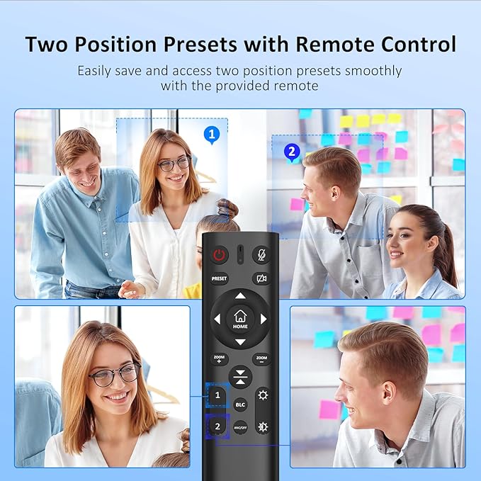 Zoom Certified, NexiGo N990 (Gen 2) 4K PTZ Webcam - Everyday Use - image 3