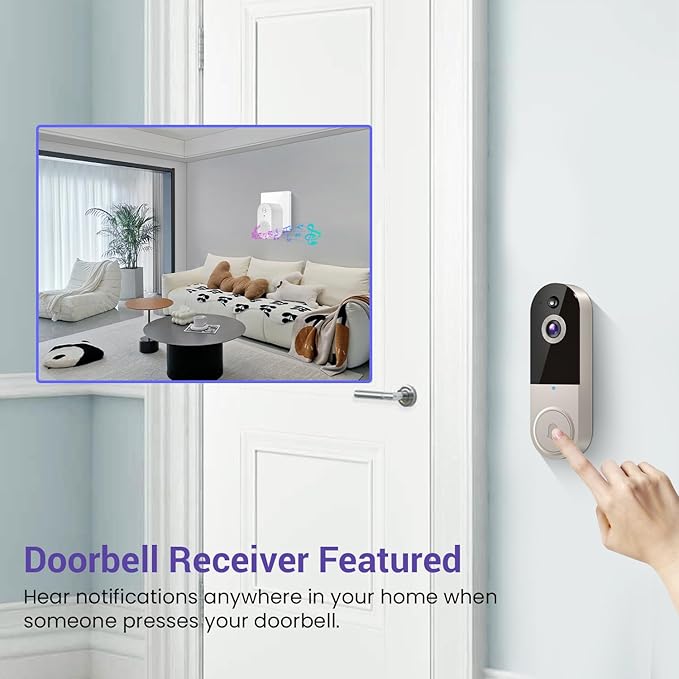 BoilNano 1080P Video Doorbell Camera Wireless, Cloud Storage - image 5