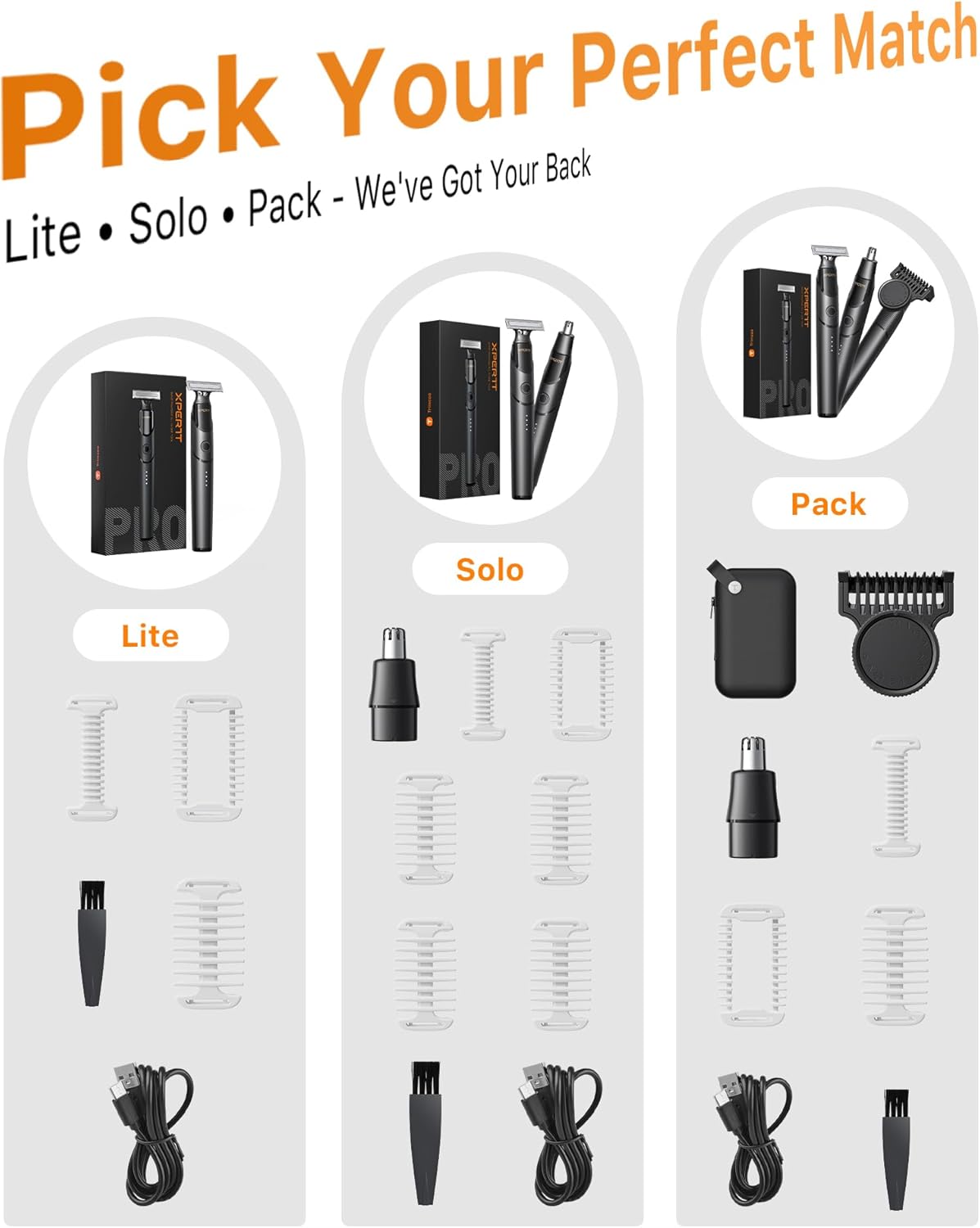 Trimcoo [2025 Upgraded] Body & Nose Hair Trimmer Kit - Everyday Use - image 7