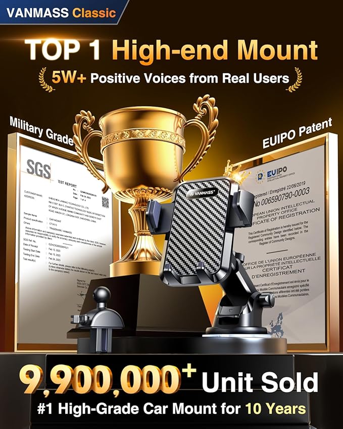 VANMASS 【85+LBS Strongest Suction & Military-Grade 2025 Ultimate Car - image 2