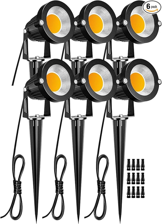 ZUCKEO Low Voltage Landscape Lights 5W LED Landscape Lighting 12V 24V - image 1