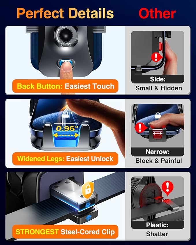 VANMASS 【85+LBS Strongest Suction & Military-Grade 2025 Ultimate Car - image 6