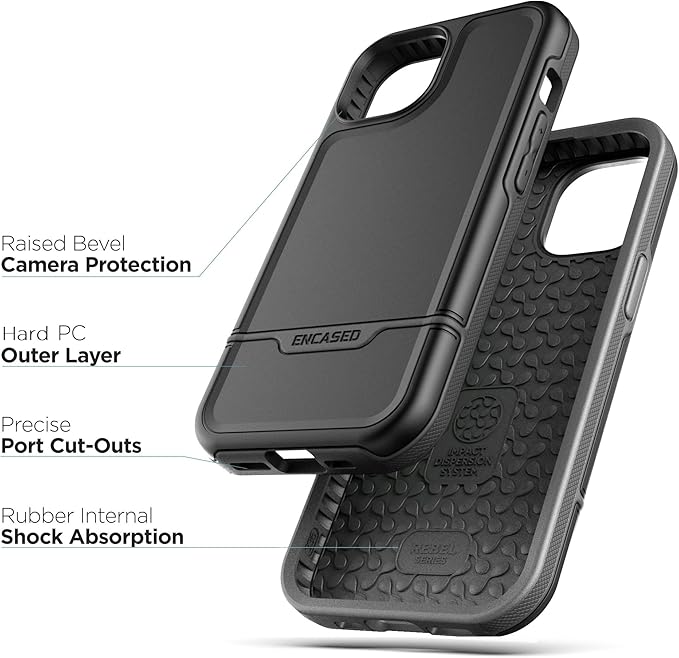 ENCASED Protective Belt Case Designed for iPhone 15 Pro Max - image 3