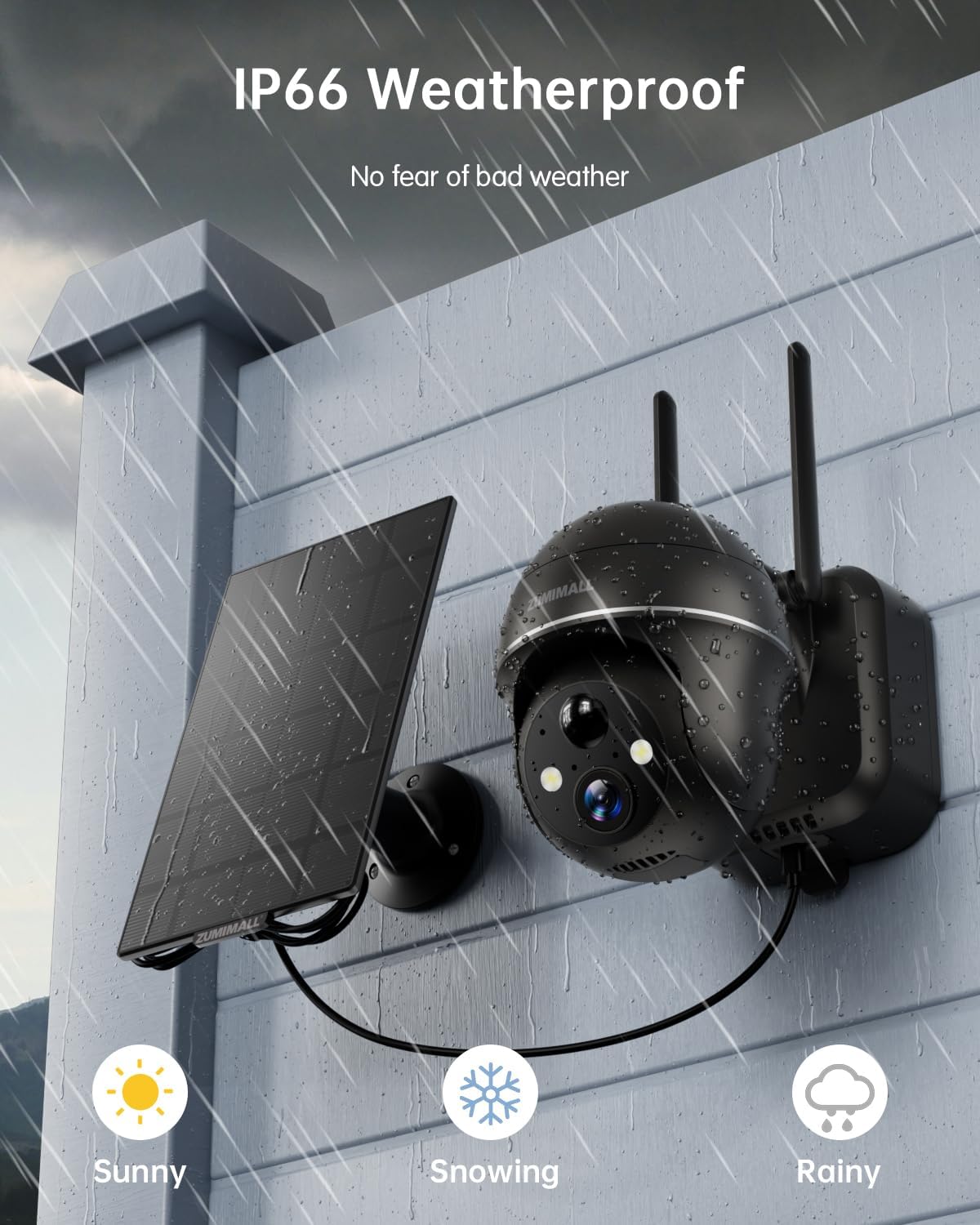 ZUMIMALL Solar Security Cameras Wireless Outdoor - Everyday Use - image 7