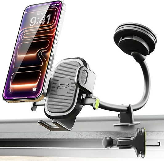 Bracketron OneClick Flexible Phone Holder for Car Dashboard,Windshield - image 1