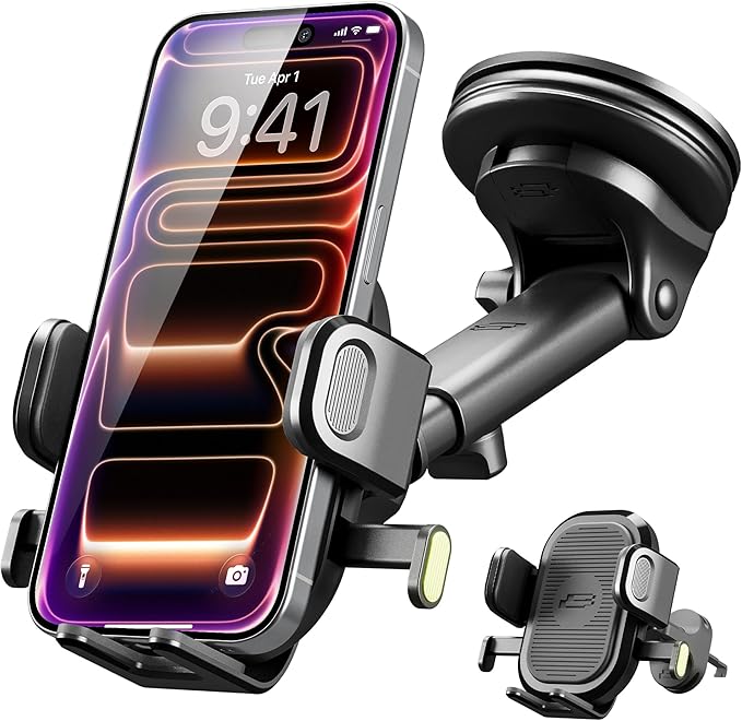 Bracketron Easy OneClick Cell Phone Holders for Your Car - Easy to Use - image 1