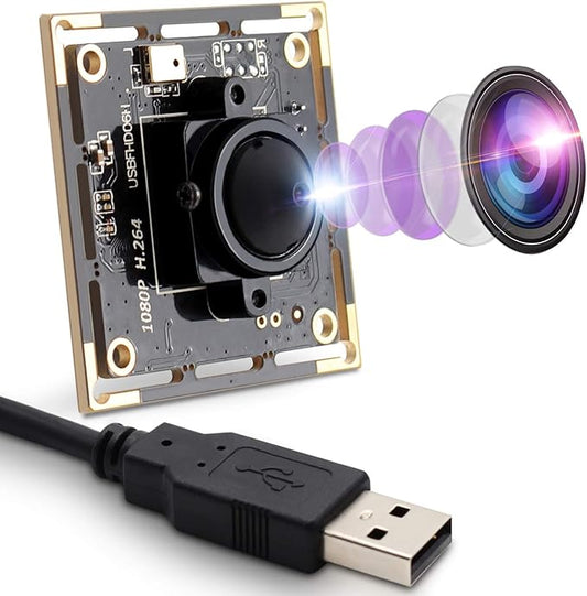 Hotpet 1080P USB Camera Module with IMX322/IMX323 Sensor 2MP Webcam - image 1
