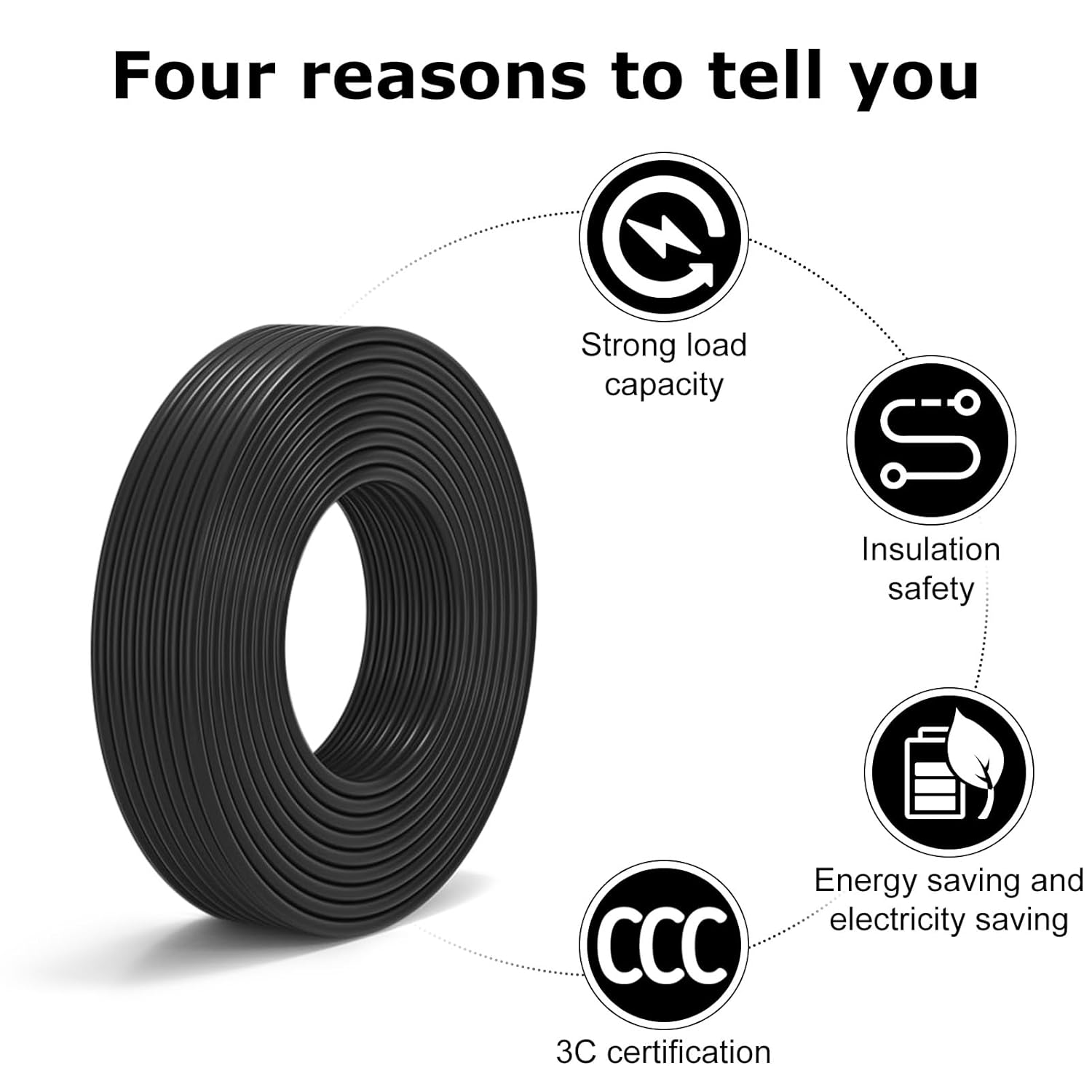 LEDLampsWorld 100FT 18 Gauge 8 Conductor Electrical Wire - Easy to Use - image 5