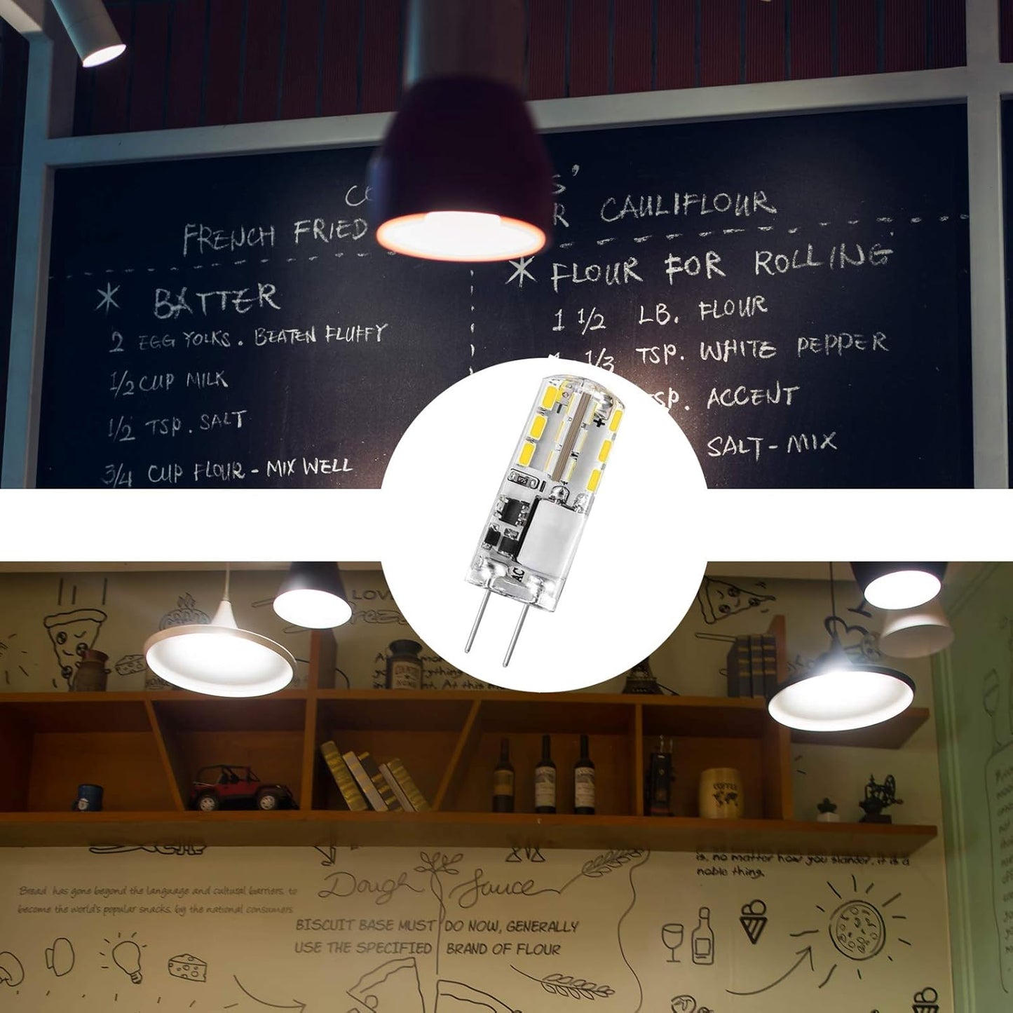 DOPKUSS 10pcs G4 LED Bulbs JC Bi-Pin Base Lights 1.5W AC/DC 12V - image 5