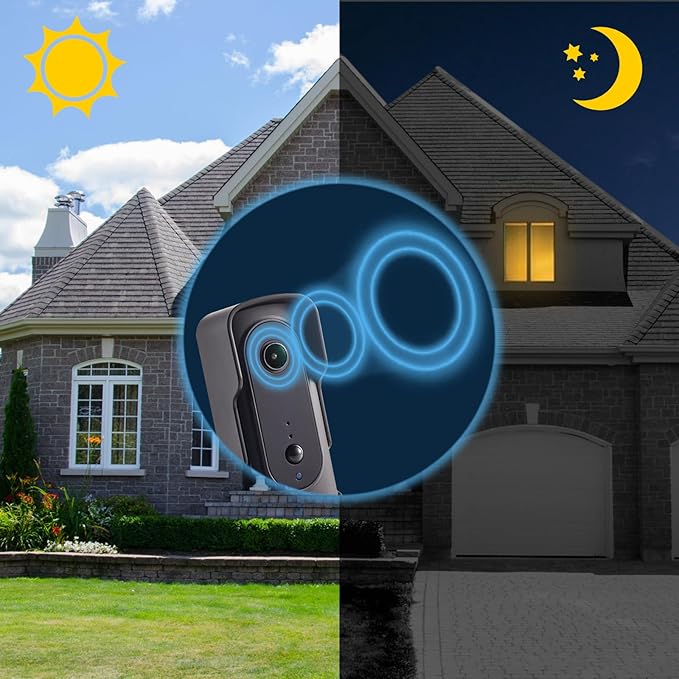 GUATTINE 1080P Video Doorbell Camera Wireless, Included Ring Chime - image 6