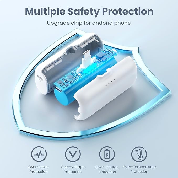 Swyop [2-Pack] Mini Portable Charger 5200mAh Power Bank - Everyday Use - image 4