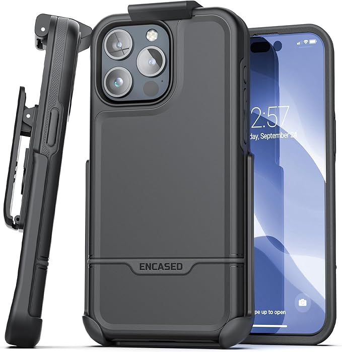 ENCASED Protective Belt Case Designed for iPhone 15 Pro Max - image 1