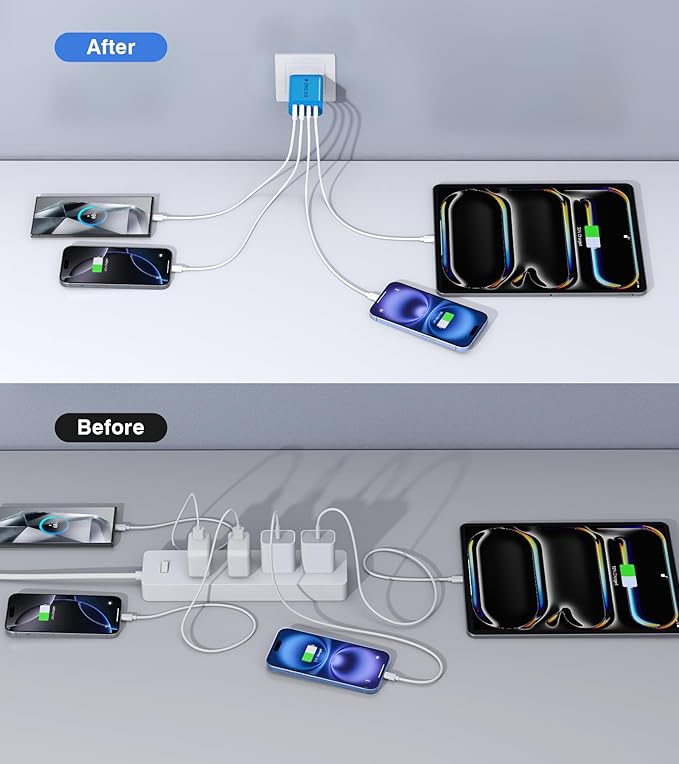 Dulums [40W/2Pack] Wall Charger, USB C Charger Block - Everyday Use - image 6