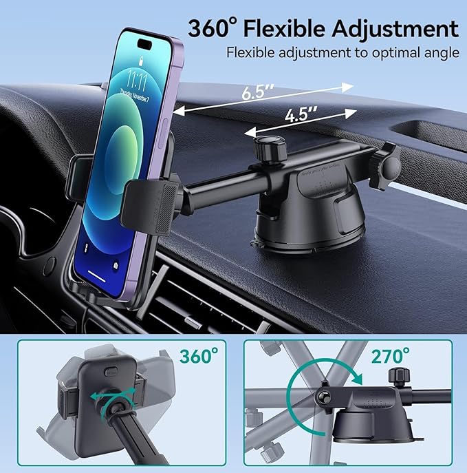 DOLYOFG Car Phone Holder Mount - image 3