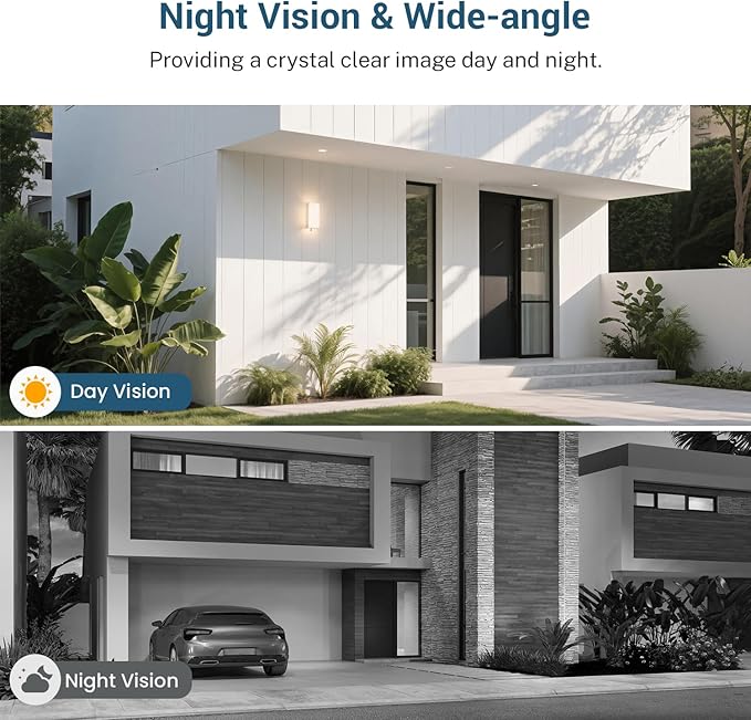 SearByte 1080p Wireless Smart Doorbell Camera with Doorbell Receiver - image 7