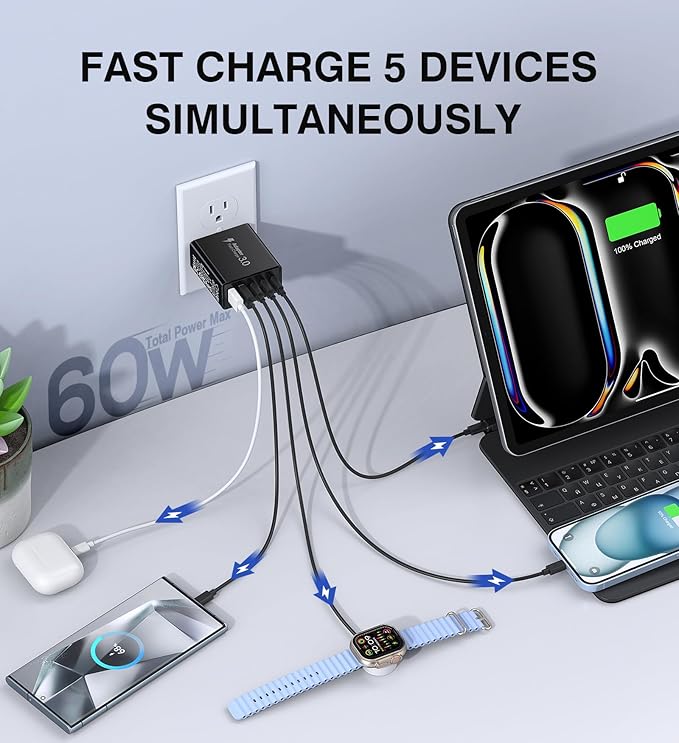 Qwinjwin [2-Pack] USB C Wall Charger - image 2