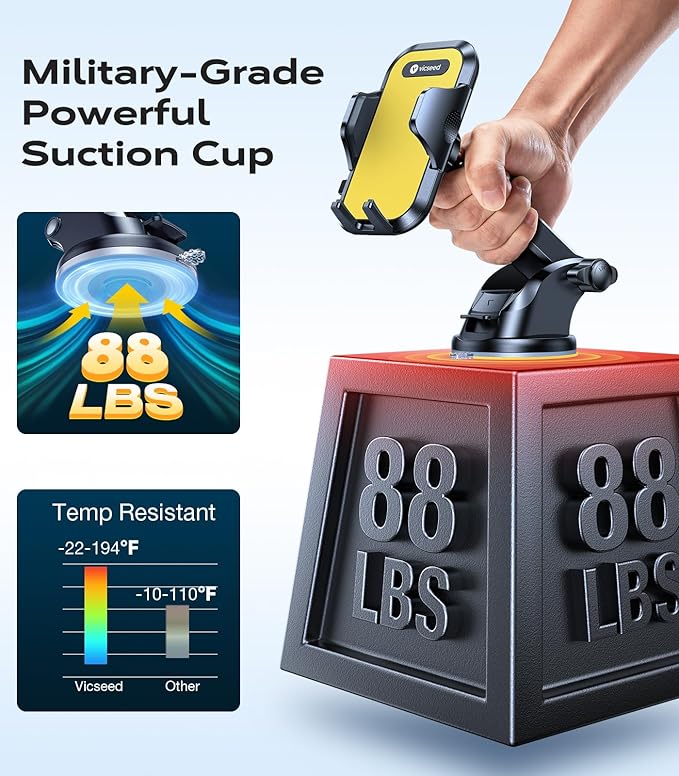 VICSEED [True Strongest Suction] [Rally Racing-Grade Stability] Phone - image 3