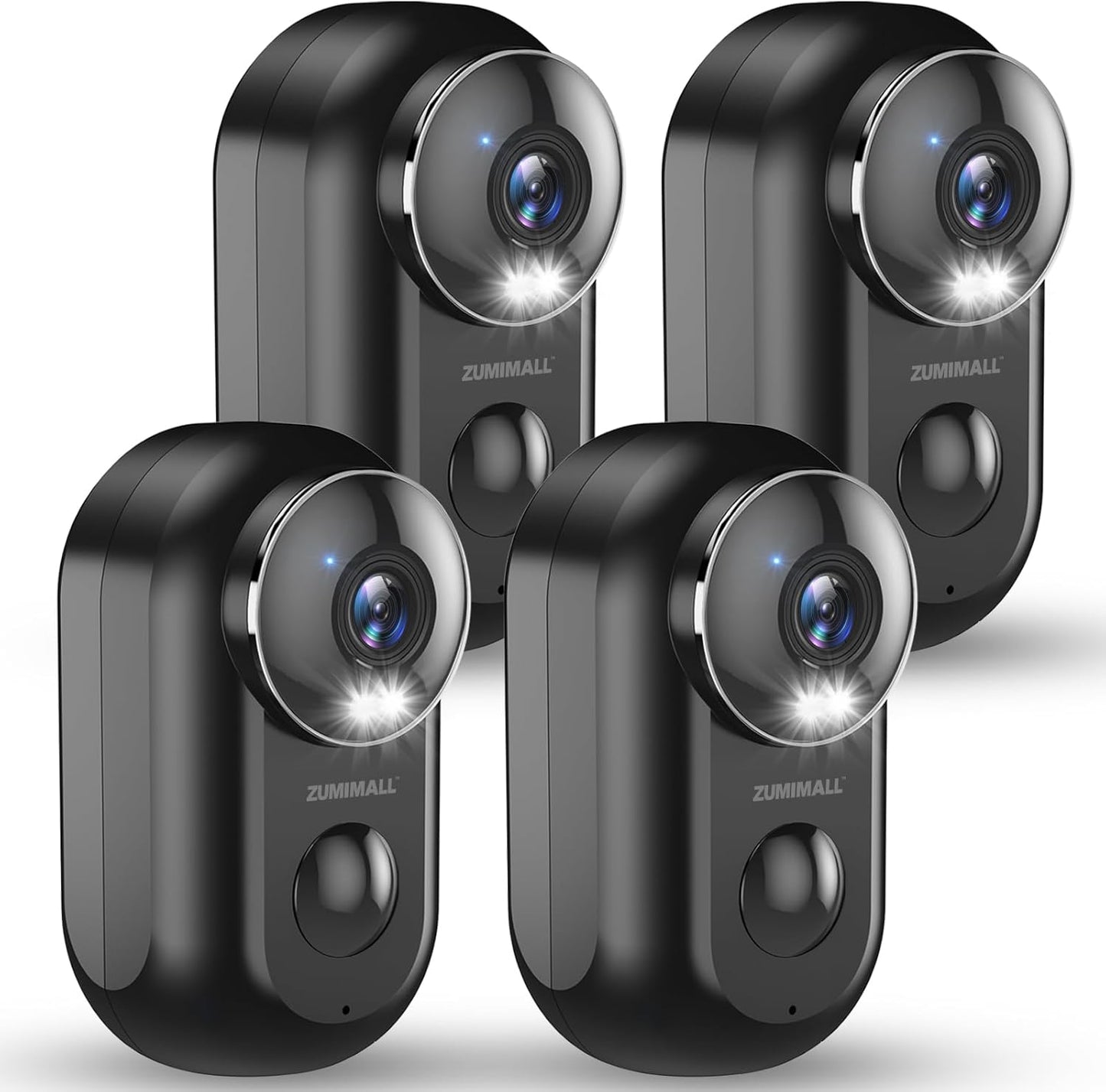 ZUMIMALL Security Cameras Wireless Outdoor, 4 Packs - Everyday Use - image 1