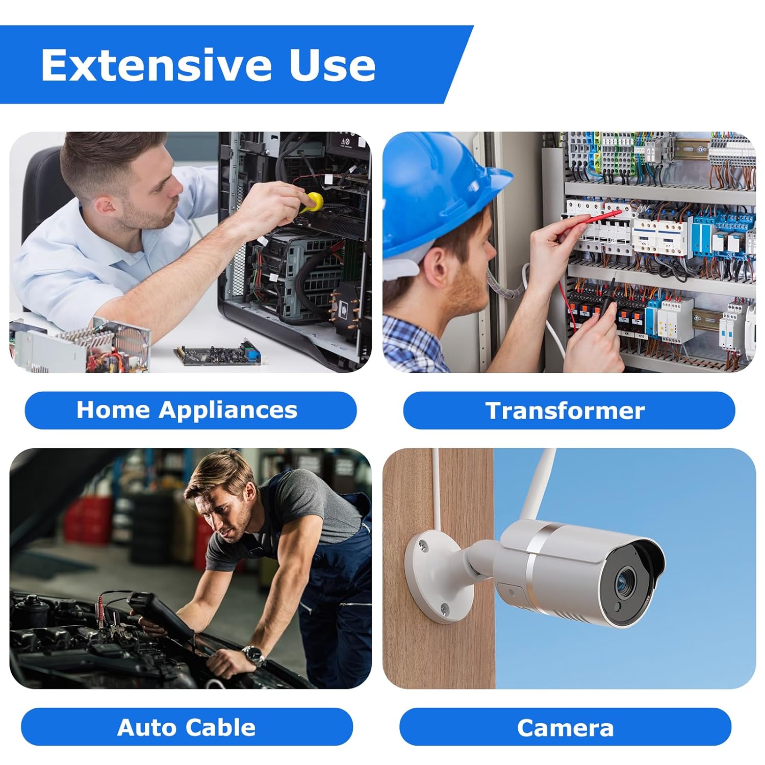 YOEPLAVSE 100FT 22 Gauge 3 Conductor Electrical Wire - Everyday Use - image 5