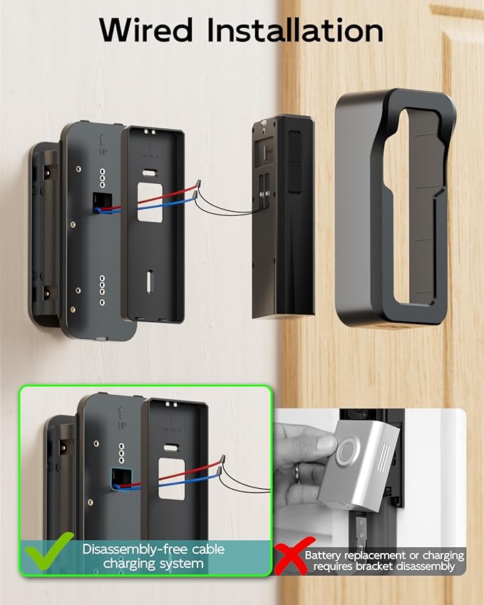 ZUMIMALL Adjustable Angle Video Doorbell Mount - Everyday Use - image 7