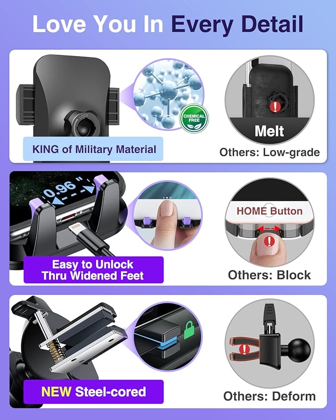 VANMASS 【85+LBS Strongest Suction & Military-Grade】2025 Ultimate Car - image 6