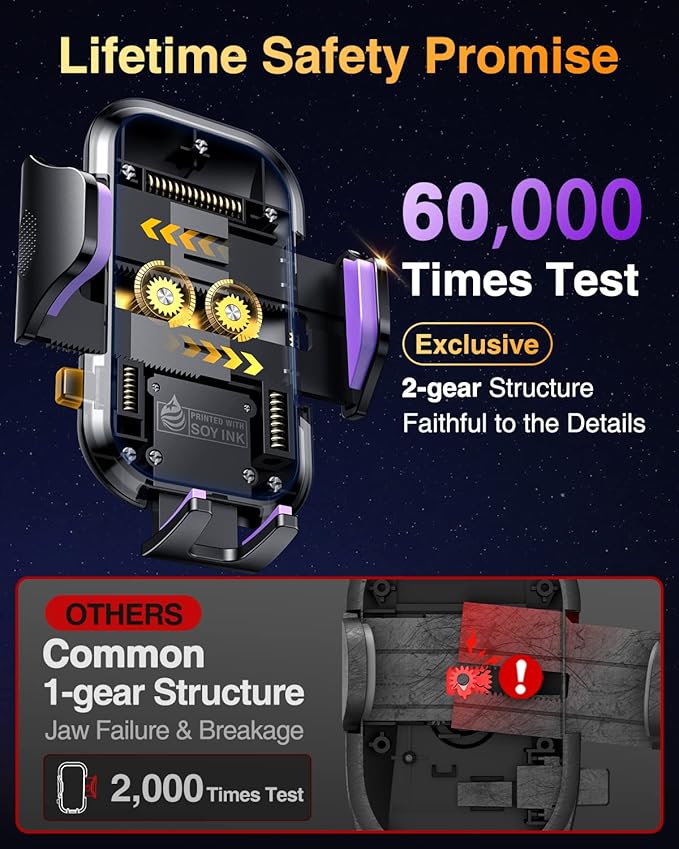 [Pro Version] VANMASS Universal Car Phone Mount [Super Suction Cup] - image 7