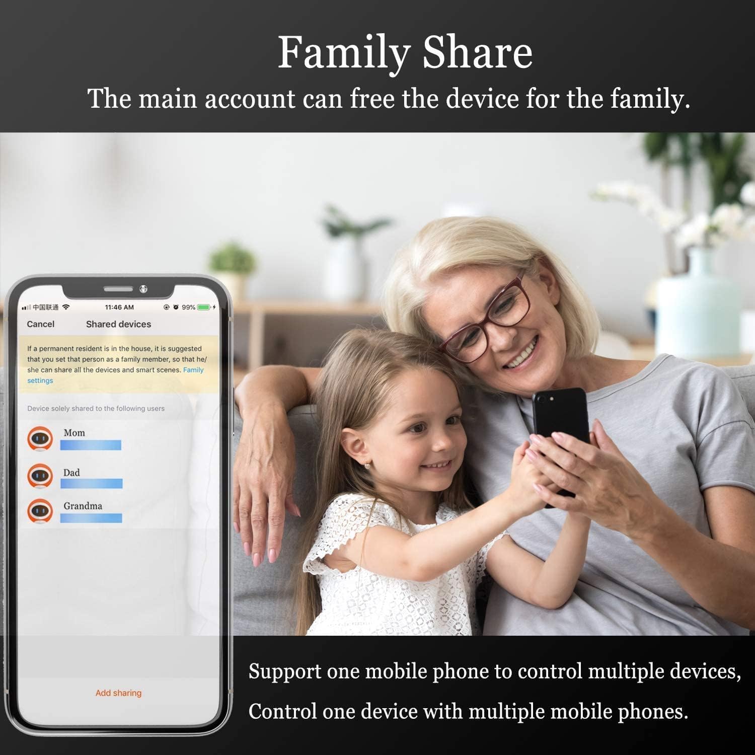 XENON ZigBee Smart Power Strip Surge Protector,Smart Fast Charge - image 5