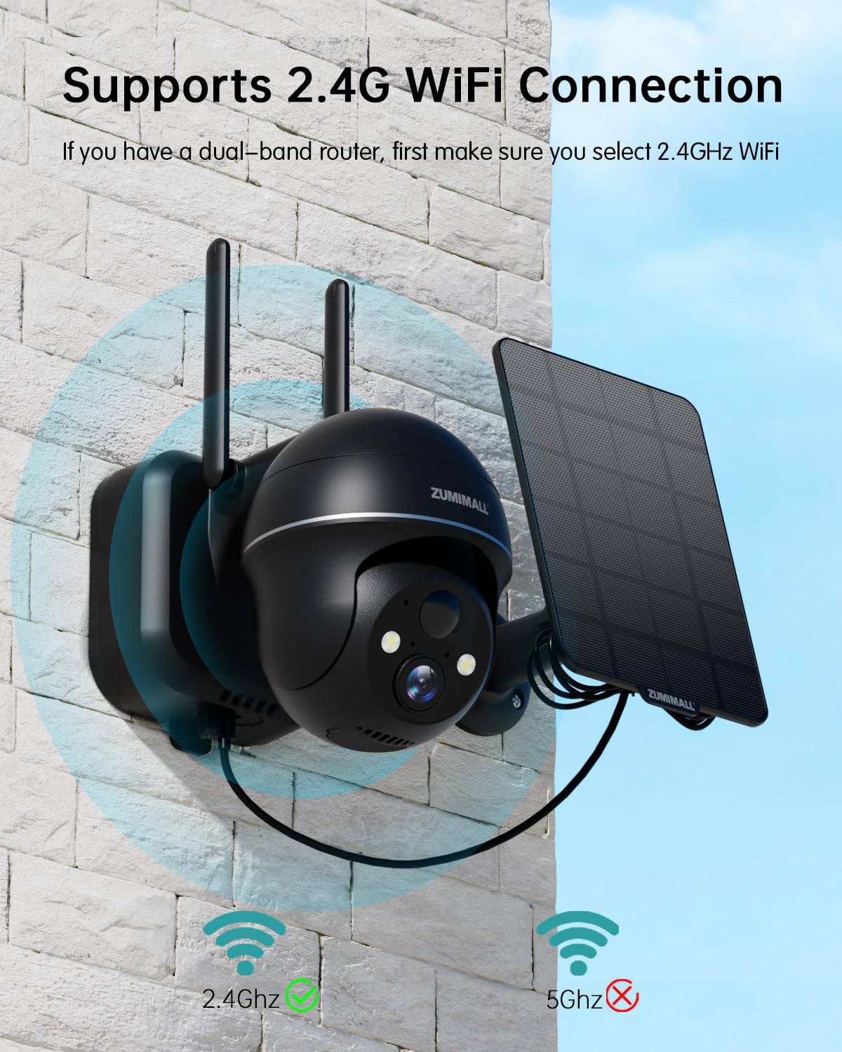 ZUMIMALL Solar Security Cameras Wireless Outdoor - Everyday Use - image 4