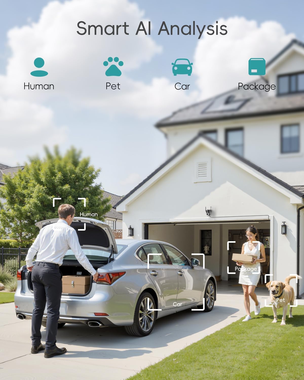 ZUMIMALL Cameras for Home Security 2-Pack (Black) - 2.4G/5G WiFi - image 7