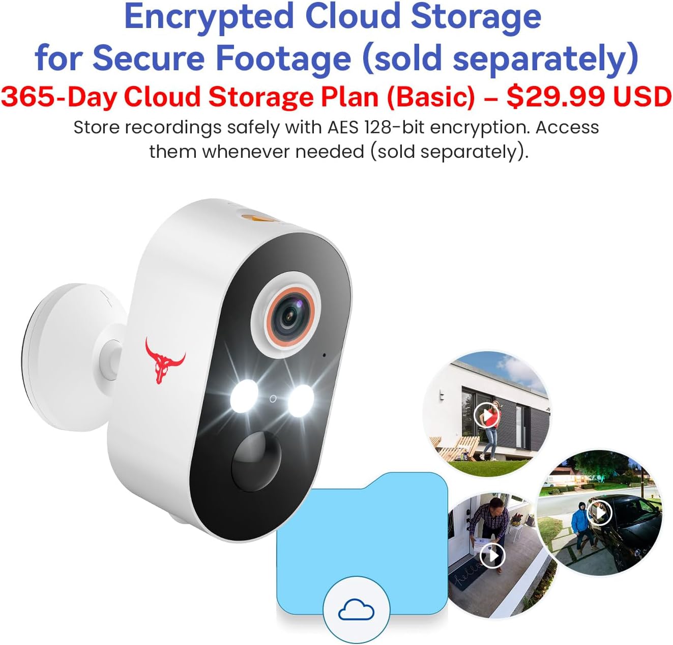 ClipBlur 1080p Wireless Security Camera, 2.4GHz Wi-Fi Only - image 7