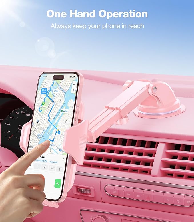 VICSEED Pink Phone Holder for Your Car [Sturdy & Durable] [Powerful - image 6