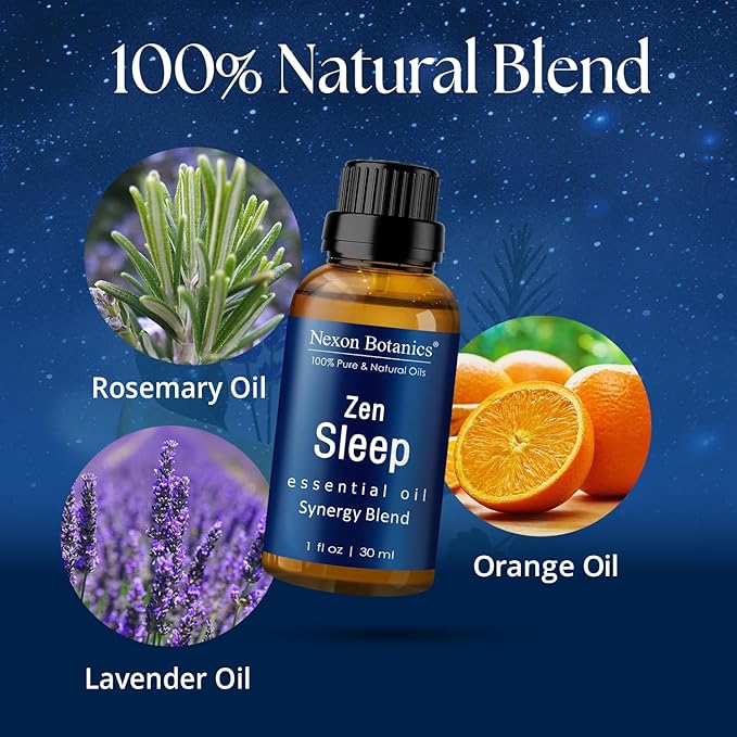 Nexon Botanics Zen Sleep Essential Oil Blend 30 ml - image 6