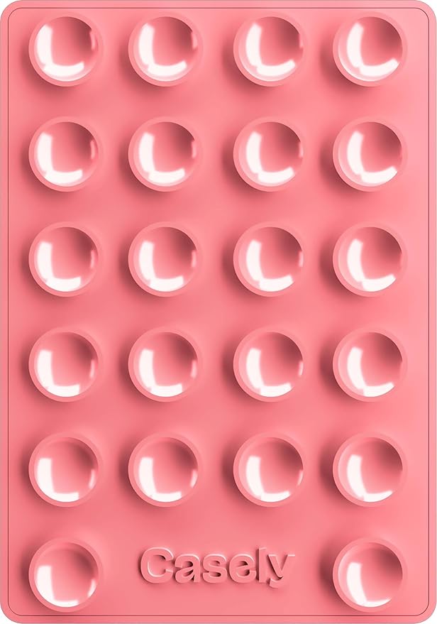 Casely Grippy Starfish Wishes Pink Glitter MagSafe Compatible Cell - image 2