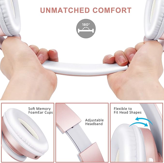 ZIHNIC Bluetooth Headphones Over-Ear - image 4