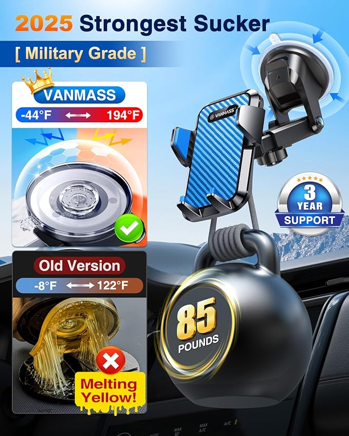 VANMASS 【85+LBS Strongest Suction & Military-Grade 2025 Ultimate Car - image 2