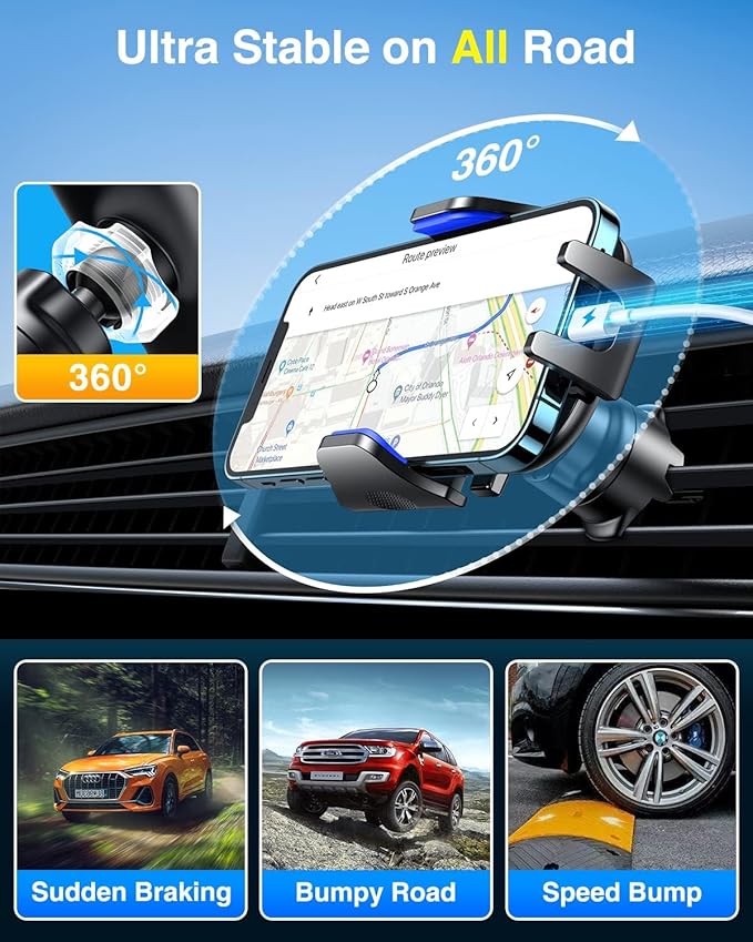 VANMASS Ace Car Phone Holder Mount Upgraded [Military Steel Hook - image 8