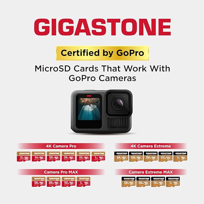 [5 Years Free Data Recovery] Gigastone128GB Memory Card 5-Pack - image 5