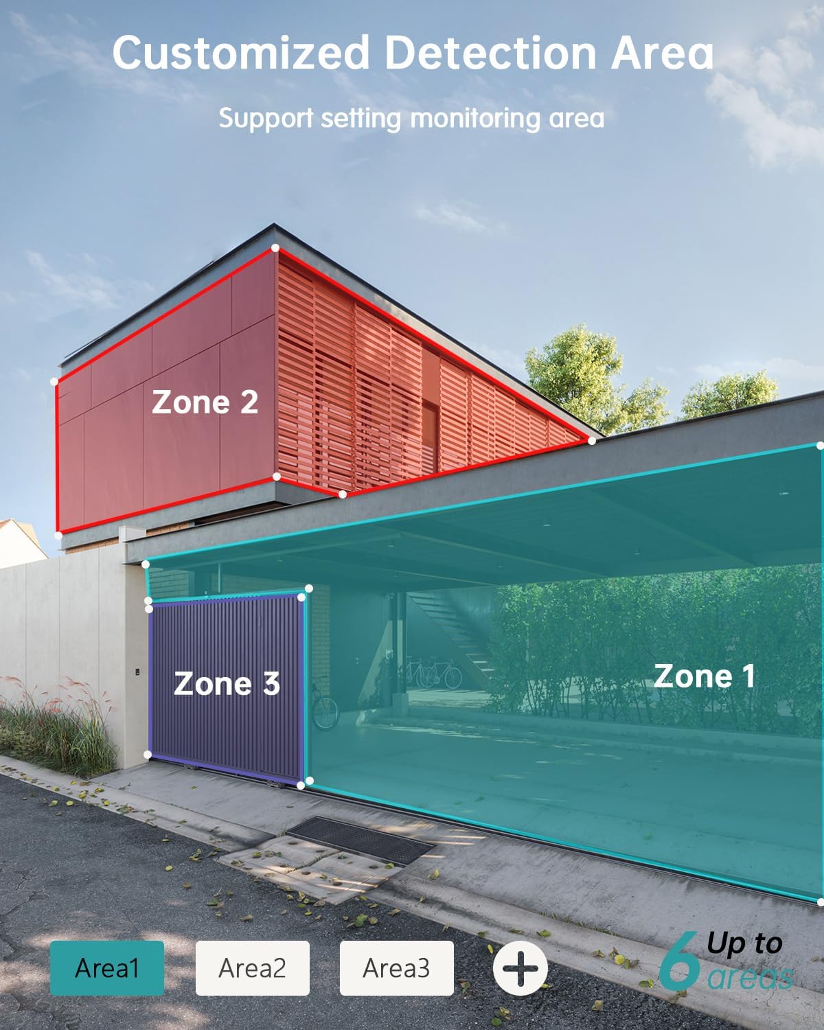 ZUMIMALL Solar Security Cameras Wireless Outdoor - 4 Packs - image 7