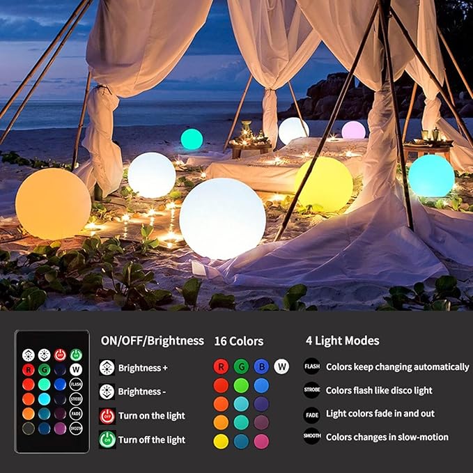 COPU 10-Inch LED Ball Light - image 2