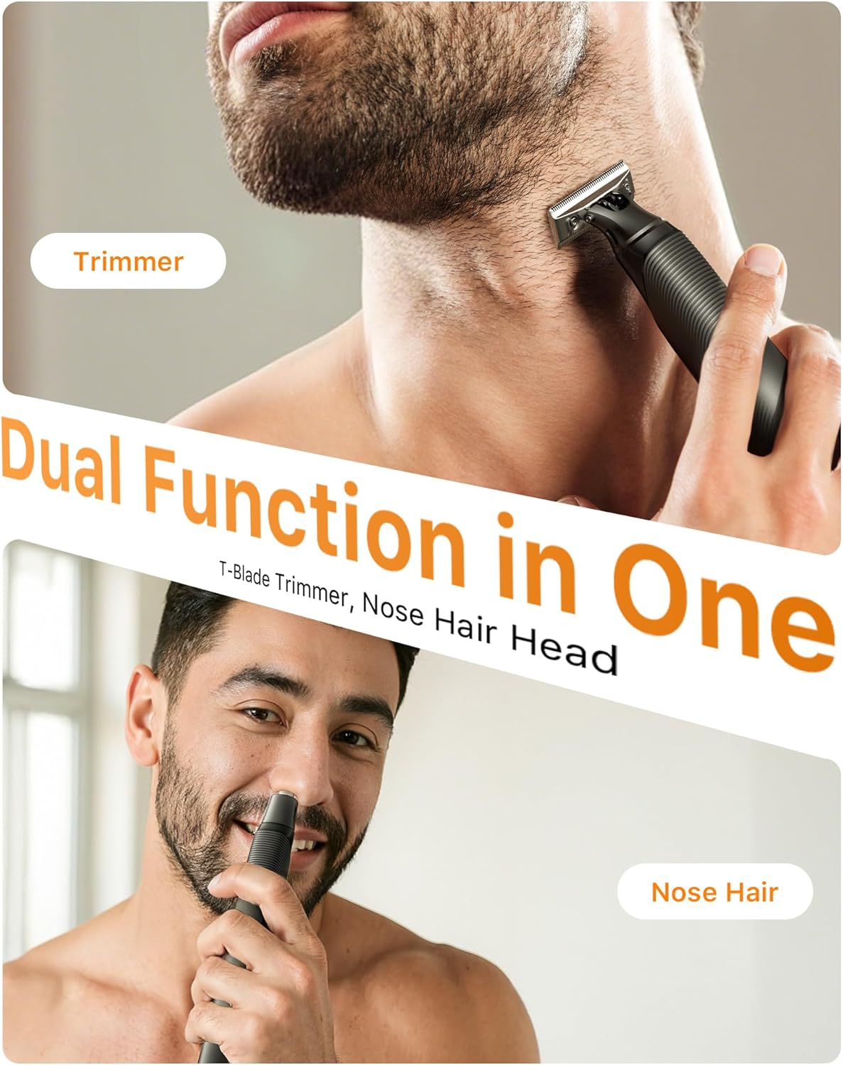 Trimcoo [2025 Upgraded] Body & Nose Hair Trimmer Kit - Everyday Use - image 2