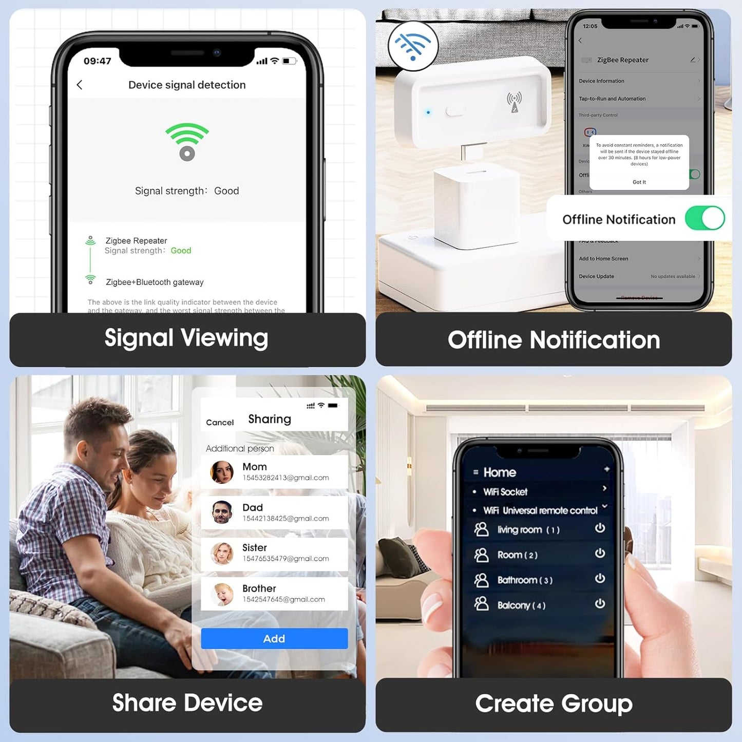 YIFAN Zigbee 3.0 Range Extender with Built-in Power Amplifier - image 5