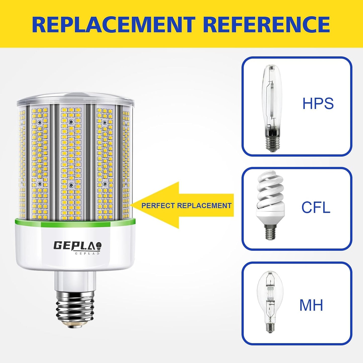 GEPLAD 1000W Equivalent LED Corn Bulb - image 7